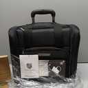 TPRC 15" Smart Under Seat Carry-On Luggage with USB Charging Port, Black Option, One Size