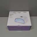 48 Watt UV LED Nail Lamp Rechargeable Cordless Gel UV Light for Nails, Professional Nail Dryer with 5 Timer Setting & Auto Sensor,Wireless Fast UV Nail Light Curing Lamp for Salon & Home (Black)