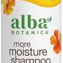 Alba Botanica More Moisture Shampoo, Coconut Milk, 12 Oz (Packaging May Vary)