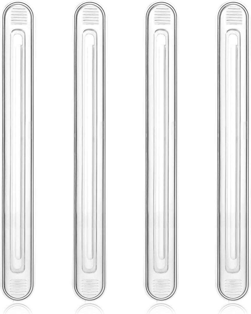 4 Pcs Wall Protector from Furniture, Chair Wall Protector, Wall Bumper Guards, Furniture Bumpers, Clear Bumpers Self Adhesive for Shower Doors, Car Doors, Drawers, Toilet Lids, Furniture