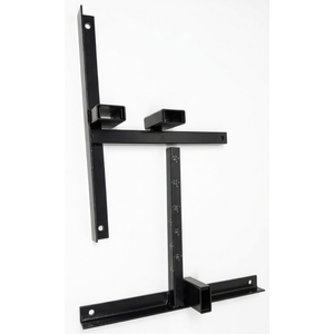 Heavy-Duty Universal TV Wall Mount Bracket – 24" Industrial Grade Black Steel 