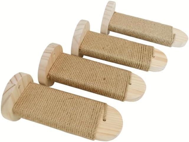 Cat Wall Steps (Pack of 2) – Space-Saving Wall-Mounted Cat Shelves for Climbing & Exercise