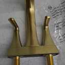 Pfister Bruxie Bathroom Sink Faucet, 4-Inch Centerset, 2-Handle, 3-Hole, NSF Certified, Brushed Gold Finish, LF048BIEBG