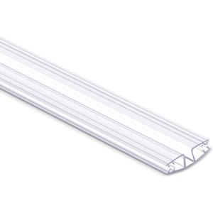 1 Pack Living Hinge for Golf Cart Windshield Piano Drum Shield Cuttable Clear PVC Living Hinge (72 Inch)