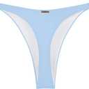 RELLECIGA Women's Adjustable High Cut Thong Bikini Bottom, Medium