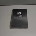 2 x Monthly Planner 2025-2027, 2 Year Months Planner Calendar 2025-2027, July 2025 - June 2027, 7" x 10", 25-27 Monthly Calendar Planner, 24 Months, Perfect for School Office Home Planning - Black