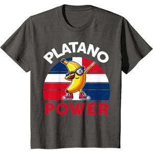 Toddler Boy Dominican Republic Platano Power Flag Platano T-Shirt, M