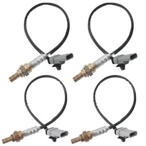 4 PCS Oxygen Sensor Upstream Downstream O2 Sensor Compatible with Chevy GMC 4.3 5.3 6.2L 2014-2017 Silverado Sierra 1500, 2015-2018 Suburban Tahoe Yukon XL, Cadillac Escalade Replace 234-4940 234-4974