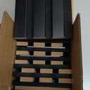 RITOLLO Wood Panels for Wall 4.92"7.68" Acoustic Panels for Interior Wall Decor, 3D Wood Slat Wall Panel/Fluted Sound Absorbing Panel - 8 Color Samples 8 Pack