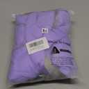 Doglay Dog Coat with Harness, Reflective Warm Dog Jacket Waterproof Puppy Winter Coat for Cold Weather, Adjustable Fleece Jacket for Small Medium Large Dogs (Light Purple)