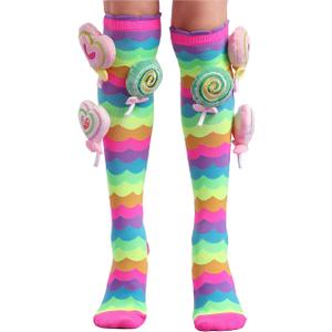 Crazy Socks For Kids Wacky Girls Cute Knee Socks Girl 3D High Tube Fashion Kids