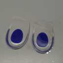 Heel Cups for Achilles Tendonitis & Plantar Fasciitis - 2 Pack Gel Shoe Inserts for Heel Pain Relief, Arch Support, for Women & Men (Size M (Men 4.5-9.5, Women 6-11))