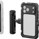 SmallRig Phone Video Cage Dual Handheld Kit for iPhone 17 Pro, Phone Rig with Wireless Quick Release Side Handle, 17mm T-Mount & Lens Backplate for Video Recording/YouTube/Live Streaming/Vlog - 5540