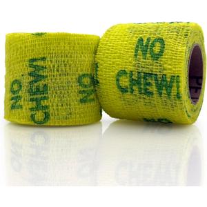 OVIK Health PetFlex No Chew  Flexible Self-Adhering Elastic Bandage for Wound Care  First Aid Wrap for Small Animals Like Dogs, Cats, and Other Pets - 2 inch, 2 Rolls