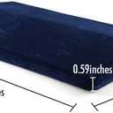 Soft Memory Foam Sleeping Pillow for Lower Back Pain,Multifunctional Lumbar Support Cushion for Hip,Sciatica and Joint Pain Relief,Orthopedic Side Sleeper Bed Pillow, 23x10