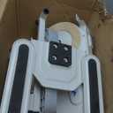 Sitting Under Desk Elliptical Machine, Leg Exerciser While Sitting for Seniors, Seated Pedal Exerciser, Quiet & Portable Pedal Exerciser with 8 Resistance Levels, Work from Home Fitness