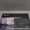 Wireless Keyboard and Mouse Combo - 9 Backlit Effects, RGB, Ergonomic Wrist Rest, Phone Holder, 2.4G Full Size, Rechargeable, Sleep Mode, Quiet Keyboard Set for Computer, PC, Laptop, Mac, Windows (Classic Black)