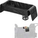 Stroller Snack Tray with Anti-Falling Bottle Holders for Wonderfold Wagon,Waterproof Faux Leather Interior,Easy to Install and Remove( W1,W2)