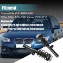 GXARTS 2 PCS Front Shock Strut Assembly 31316786517 31316786518 Compatible With BMW E60 525xi 530xi 528i 535i Xdrive 2006-2010