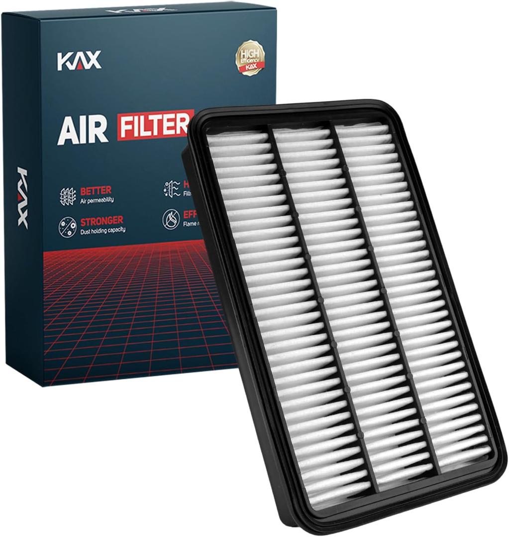 KAX Engine Air Filter, CA7351 Replacement for Lexus ES300 1992-2001, RX300, Toyota Avalon 1995-2004, Camry 1992-2001, Celica, Sienna, Solara, Advanced Air Filter Media, Increased Acceleration