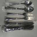 EWFEN 24-Piece Black Silverware Set with Steak Knives, Black Flatware Set for 4, Food-Grade Stainless Steel Tableware Cutlery Set, Mirror Finished Utensil Sets for Home Restaurant, Round Edge