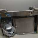 Broan-NuTone BCSQ130SS Three-Speed Glacier Under-Cabinet Range Hood with LED Lights ADA Capable, 1.5 Sones, 375 Max Blower CFM, 30-Inch, Stainless Steel