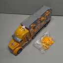 JOYIN 25-in-1 Construction Truck Toy Set with 12 Vehicles & 12 Worker Figures, Push and Go Toy Trucks with Sound and Light, Construction Toys Birthday Gifts for Kids 3 4 5 6 7 Years Old