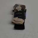 GOLDTOE Men's Carlyle Argyle Crew Dress Socks, 3-Pairs (Large)