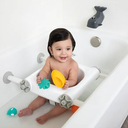 Regalo Baby Basics™ Bath Seat, Award Winning Brand, Provides Support and Balance for Sit-Up Bathing, Includes Strong and Secure Suction Cup System, Drain Holes for Easy Clean Up, 0560 DS, White