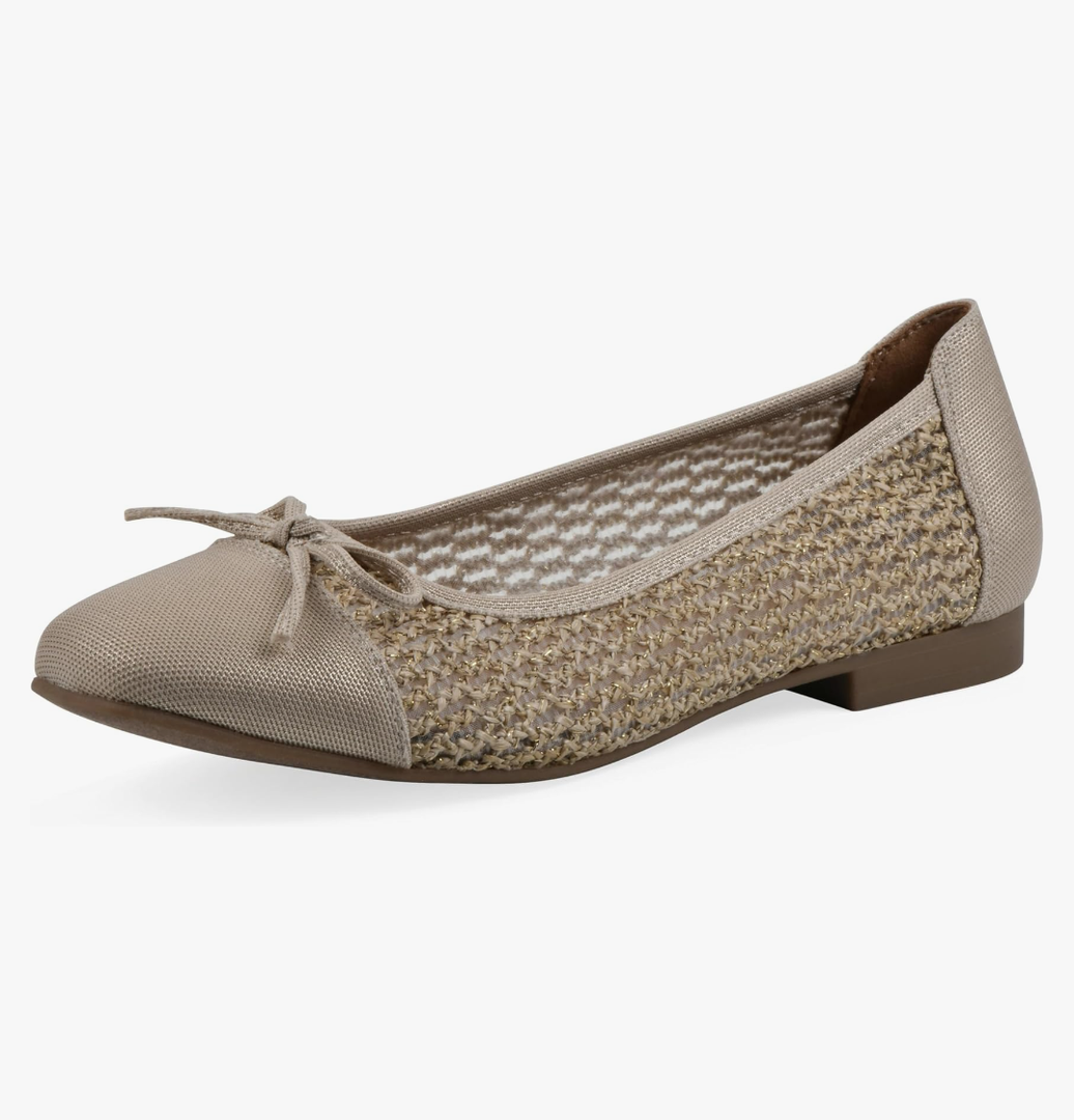 WHITE MOUNTAIN Women's Boco Ballet Flat, 7.5