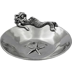 Basic Spirit Mermaid Bowl/Dish (Pewter) Small