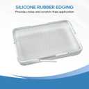 RVGUARD RV Flying Insect Screen Stainless Steel Mesh with Installation Tool and Silicone Rubber, Circular 2.8 Inch, 8.1 x 1.5 Inch, 8.5 x 6 x 1.3 Inch