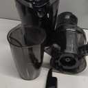 Elite Gourmet EJX017 Whole Fruit 3 Feeding Chute, Dynamic Masticating Slow Juicer, High Yield Cold Press Juice Extractor, Nutrient and Vitamin Dense, Easy to Clean, 27 oz Juice Cup, Black