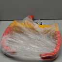 Wheel Clamp Lock | Heavy Duty Anti Theft Tire Lock, Adjustable Trailer Wheel Lock Universal Security Tire Lock with 3 Keys for Cars Trucks Trailers SUVs (Red)