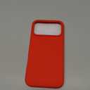 DOMAVER Case for iPhone 17 Pro Max 6.9'' Smooth Liquid Silicone Soft Gel Rubber Microfiber Lining Cushion Cover Shockproof Protective Phone Cases Compatible with iPhone 17 Pro Max - Red