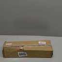 KAMANINA 1 Inch Double Curtain Rods 66 to 120 Inches (5.5-10 Feet), Heavy Duty Adjustable Double Curtain Rod for Windows, Black Drapery Rods with End Caps