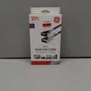 GE Home Electrical GE DVI-D Dual Link Cable, 10 Foot Cable, Video, 1600 X 1200 and Higher, for PC, Digital Monitor or HDTV, Black, 34508