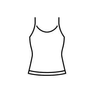IECCP Women’s White Sleeveless T-Shirt – Size M, Stretchy Active Top, Lightweight Sportswear