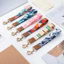 2 x MNGARISTA Keychain Wristlet Key Chains Women Cute Keychain Wallet Key Chain Phone Wrist Strap Keychains for Women Men Car Keychains Key Chains for Car Keys Wallet Phone Case