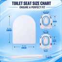 Toddler Toilet Seat with Built-In BlueChild Seat Soft Close D Shape