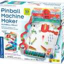Thames & Kosmos Pinball Machine Maker STEM Experiment Kit Toy of the Year Finalist - Build a Reconfigurable Pinball Machine, Explore Physics, Force, Motion, Gravity, Simple Machines, Gumballs Included