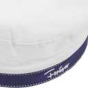 Embroidery Beret Hat with Bow-Knot Nautical Style Uniform Hats Captain Cap Yacht Boat Sailor for Women (Head Circumference 56-58 cm/22-22.8 inch) (White)