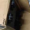 EAGLE PEAK Pop Up Canopy Tent with Wheeled Carry Bag, 8 Stakes, 4 Ropes, Easy Set Up Tent Canopy, 8x8 ft, American Flag