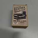 Leather Repair Patch, 3 x 60In Self Adhesive Leather Repair Tape Kit for Furniture, Couch, Sofa, Office, Car Seats, Car Interior,Vinyl Repair Kit (Black-Fine Grain)