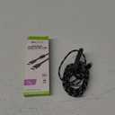 CELLCandy 6.5ft USB-A to USB-C Braided Charge & Sync Cable - Black/Silver