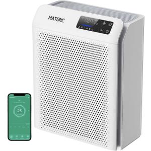 Air Purifier for Home Large Rooms, HEPA Air Purifier with Smart WiFi APP Control,Covers Up to 3500 ft,AQI Display, Ultra-Quiet Sleep Mode & Auto Mode, Air Cleaner for Pet Hair Dust Pollen Odors