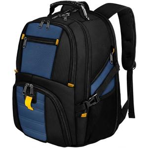 YOREPEK Large Backpack for Men, Extra Large Laptop Backpacks for Men Women, Water Resistant Travel Backpack Airline Approved Business Work Bag Fits 18.4 Inch Computer, Black