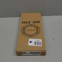 Orange Bathroom Vanity Tray for Countertop, Small Plastic Toilet Tank Versatile Storage & Organization Tray for Makeup, Perfume, Desk, Kitchen, Candles, 13.7"x6"x1.4", 35O