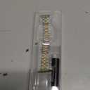 MioHHR Slim Metal Band Compatible with Apple Watch Band 42mm(Series 11 10) 41mm(Series 9 8 7) 40mm(Series 6 5 4 SE3/2/1) 38mm(Series 3 2 1),Stainless Steel iWatch Bands for Women,Silver/Gold