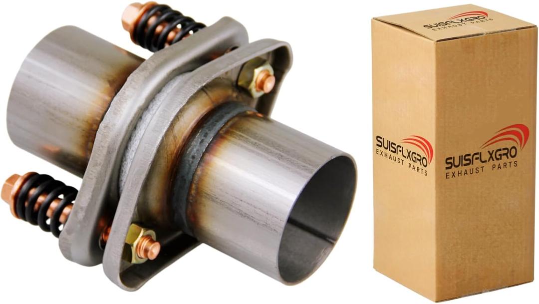 Exhaust Flex Spring Flanges 100% 409L Stainless, Spring Joint For Aftermarket (2"X6")